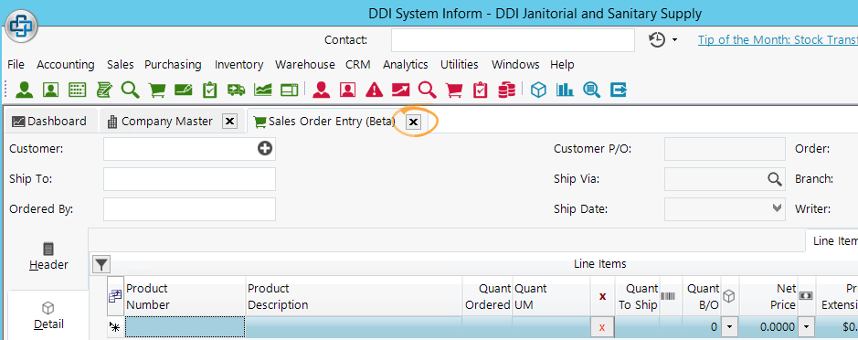 Dock or undock your windows